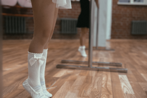 Занятие в студии балета