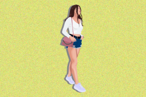 Векторная иллюстрация в стиле "Реализм"