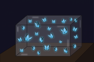 Векторная иллюстрация "Бабочки"