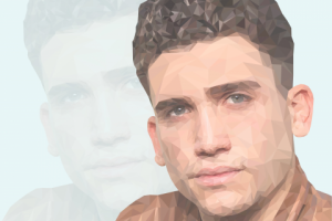 Портрет в стиле Low-Poly