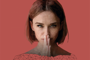 Портрет в стиле Low-Poly