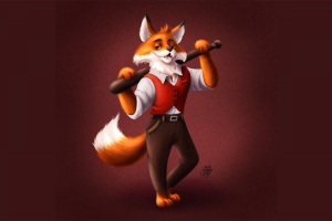 Персонаж лис-бунтарь