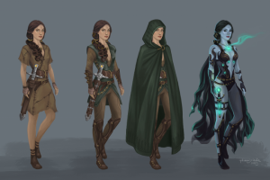 Разработка игрового персонажа.