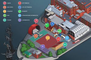 Карта фестиваля