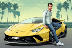 Иллюстрация в стиле GTA5 на заказ