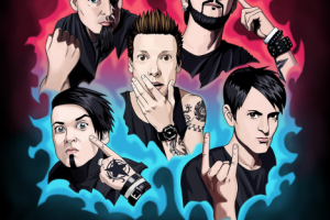 группа Poisonstars на заказ в мультяшном стиле