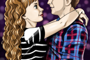 Портрет в мультяшном стиле