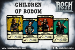 Иллюстрирование настольной игры Rock Stage
