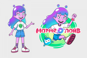 Разработка персонажа и логотипа