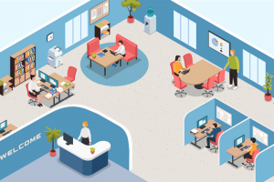 Векторная иллюстрация для анимации