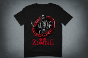 принт Rob Zombie