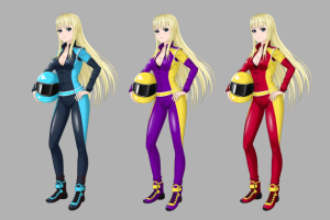 Концепт арт персонажа персонажа в стиле аниме