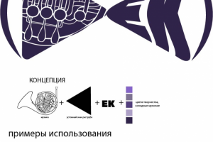 логотип для музыканта с примером использования