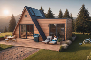 А-фрейм домик