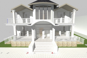 Проект дома в Актау, Казахстан