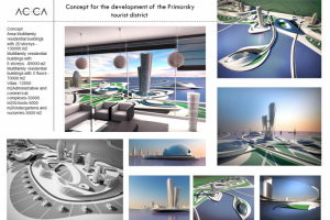 Концепция застройки туристического кластера  Приморский