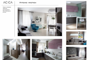 Интерьер квартиры 91 м2