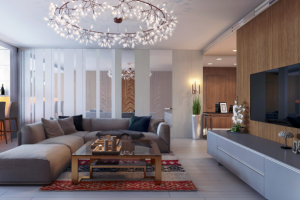 Интерьер квртиры 120м2