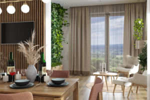 кухня гостиная с отдельным входом в частном доме