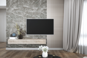 кухня гостиная со столовой в двухэтажном доме