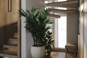 лестничный пролет в частном доме