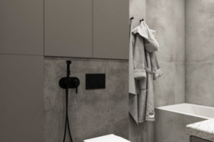 минималистичная ванная комната