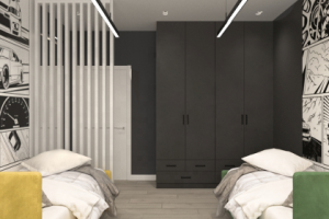 дизайн детской комнаты для мальчиков