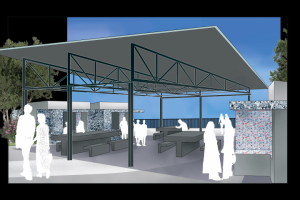 Коллаж. Фудкорт