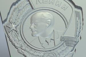 3d модель ордена Ленина