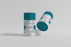 Этикетка для пазла в тубусе