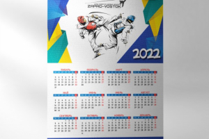 Календарь спортивной школы "Запад — Восток"