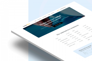 Landing Page по пошиву одежды