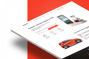 Лендинг по ремонту техники Apple