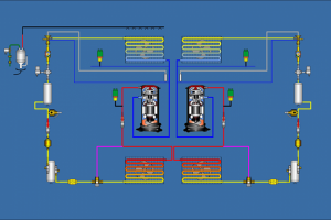 Технологическая схема кондиционирования