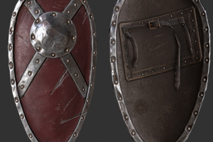 Щит капля русского богатыря