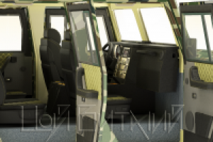 ГАЗ "Тигр", салон (2012)