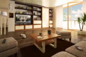 Интерьер для сайта parketcenter.ru (2011)