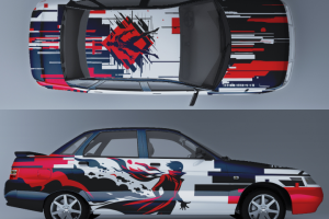 Дизайн обклейки для ВАЗ 2110