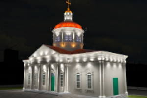 Дизайн-проект освещения комплекса Сурб-Хач в г. Ростов-на-Дону