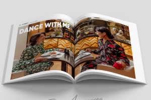 Верстка Fashion издания. Латвия