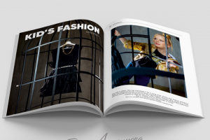 Верстка Fashion издания. Латвия