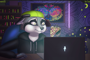 Енот стиляга