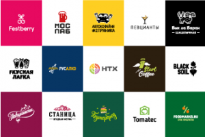 Логотипы по теме еда и кафе