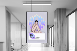 Постер для студии йоги