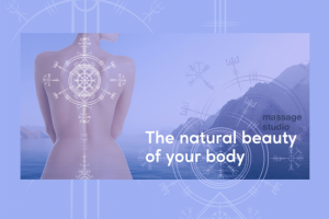 Рекламный флаер  для студии массажа