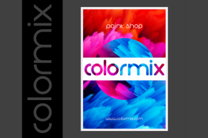 Флаер для магазина красок