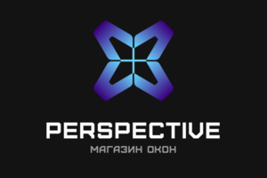 Логотип для магазина окон "Perspective"