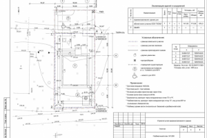 Генплан административного здания
