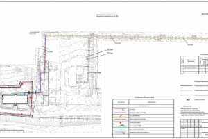 Общежитие,  сводный план