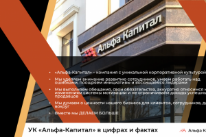 Презентация Альфа-Капитал в цифрах и фактах